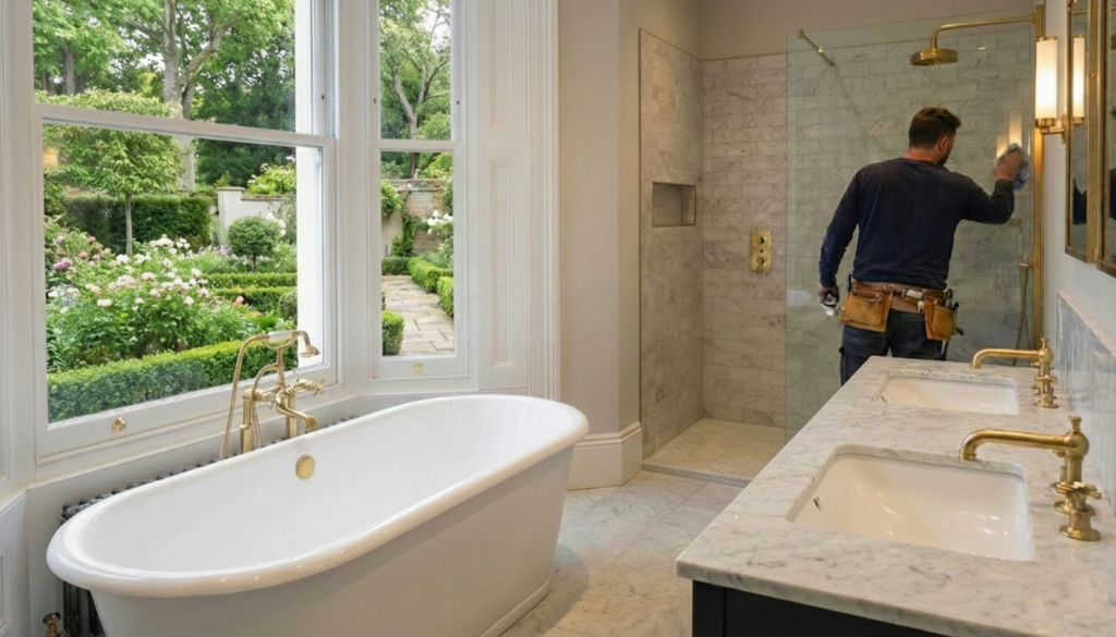 bathroom renovation London image